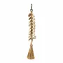Decorative objects - The Raffia Fishbone Keychain - Natural White - BAZAR BIZAR LIVING