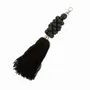 Decorative objects - The Wooden Beads Keychain - Black - BAZAR BIZAR LIVING