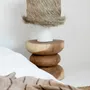 Desk lamps - The Pandan Table Lamp - White Natural - BAZAR BIZAR LIVING
