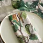 Linge de table textile - Serviettes en Lin  │ Les Arbres - LINOROOM 100% LINEN TEXTILES