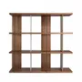 Mobilier et rangements pour bureau - Bibliothèque en noyer et bois laqué - ANGEL CERDÁ