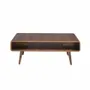 Coffee tables - Walnut coffee table magazine rack - ANGEL CERDÁ