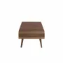 Coffee tables - Walnut coffee table magazine rack - ANGEL CERDÁ
