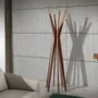 Wardrobe - Coat rack walnut wood - ANGEL CERDÁ