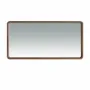 Mirrors - Rectangular wall mirror with walnut frame - ANGEL CERDÁ