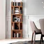 Office furniture and storage - Walnut wood shelf - ANGEL CERDÁ