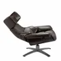 Armchairs - Swivel armchair upholstered cowhide leather - ANGEL CERDÁ
