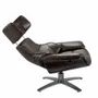 Armchairs - Swivel armchair upholstered cowhide leather - ANGEL CERDÁ