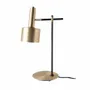 Table lamps - Table lamp gold aluminium and black steel - ANGEL CERDÁ