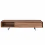Sideboards - Walnut TV cabinet with steel legs - ANGEL CERDÁ