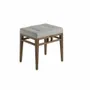 Benches - Grey fabric upholstered bench - ANGEL CERDÁ