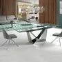 Dining Tables - Extendable glass dining table - ANGEL CERDÁ