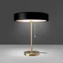 Lampes de table - Lampe de table en aluminium doré et aluminium noir - ANGEL CERDÁ