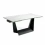 Dining Tables - White marble extendable dining table - ANGEL CERDÁ