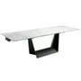 Dining Tables - White marble extendable dining table - ANGEL CERDÁ