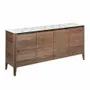 Sideboards - Porcelain and walnut sideboard - ANGEL CERDÁ