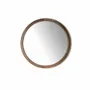 Miroirs - Miroir rond en noyer - ANGEL CERDÁ