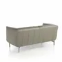 Sofas - Gray cowhide 2-seater sofa - ANGEL CERDÁ