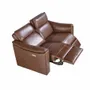 Sofas - 3 seater sofa in cow leather with relax mechanism - ANGEL CERDÁ