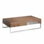 Coffee tables - Rectangular walnut coffee table with drawer - ANGEL CERDÁ