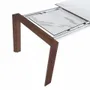 Tables Salle à Manger - Table de salle à manger extensible en marbre blanc - ANGEL CERDÁ