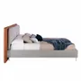Beds - Upholstered bed in fabric and eco-leather - ANGEL CERDÁ