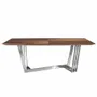 Dining Tables - Oval barrel dining table in walnut wood - ANGEL CERDÁ