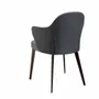 Chairs - Dining chair upholstered in eco-leather and fabric - ANGEL CERDÁ