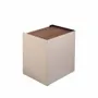 Night tables - Walnut leather and wood nightstand - ANGEL CERDÁ