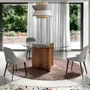 Dining Tables - Round dining table tempered glass - ANGEL CERDÁ