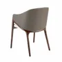 Chairs - Dining table chair upholstered in fabric and leatherette - ANGEL CERDÁ