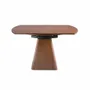 Tables Salle à Manger - Table de salle à manger ronde à rallonge en noyer - ANGEL CERDÁ