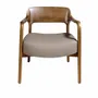 Armchairs - Upholstered armchair mink eco-leather - ANGEL CERDÁ