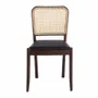 Chairs - Square rattan back Dining table chair - ANGEL CERDÁ