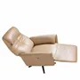 Fauteuils - Fauteuil pivotant en cuir mécanismes relax - ANGEL CERDÁ