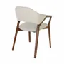 Chairs - Walnut structure Dining table chair - ANGEL CERDÁ