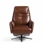 Armchairs - Leather swivel armchair relax mechanisms - ANGEL CERDÁ