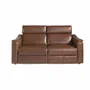 Sofas - 3 seater sofa in cow leather with relax mechanism - ANGEL CERDÁ