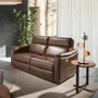 Sofas - 3 seater sofa in cow leather with relax mechanism - ANGEL CERDÁ