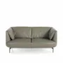 Sofas - Gray cowhide 2-seater sofa - ANGEL CERDÁ