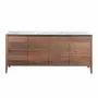 Sideboards - Porcelain and walnut sideboard - ANGEL CERDÁ