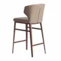 Stools - Upholstered leatherette stool - ANGEL CERDÁ