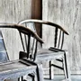 Chairs - Unique pair of old Chinese horseshoe chairs - PAGODA INTERNATIONAL