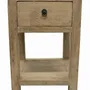 Night tables - Natural side table with drawer - PAGODA INTERNATIONAL