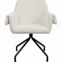 Armchairs - Swivel Chair Bess Cream - KARE DESIGN