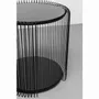 Tables basses - Table d appoint Wire Cut Out noir (2/Set) - KARE DESIGN