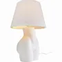 Lampes de table - Lampe à poser Donna blanc 48cm - KARE DESIGN