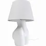 Lampes de table - Lampe à poser Donna blanc 48cm - KARE DESIGN