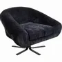 Armchairs - Swivel Armchair Ciao Midnight - KARE DESIGN