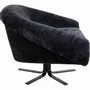 Armchairs - Swivel Armchair Ciao Midnight - KARE DESIGN